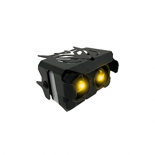 Foto 3 | Foto 3 | Faro Led Rectangular Para Moto Rasen 2 Lupas Luz Amarilla-blanca