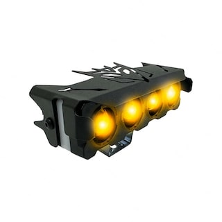 Foto 3 | Foto 3 | Faro Led Para Moto Rasen, 4 Lupas, Luz Amarilla-blanca Y Halo