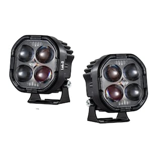 Foto 1 | Foto 1 | 2 Faros Luces Led Auxiliares 5 Modos Lupa Para Moto 80w Lab.g Negro