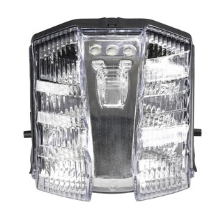Foto 2 | Foto 2 | Calavera Trasera de Luz Led para Motocicleta Kinlley Ft200 color Plata