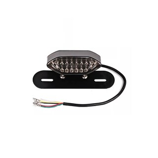 Foto 1 | Foto 1 | Luz de Freno Stop Led Motocicleta Direccionales Eo Safe Imports Esi-8679 color Negro