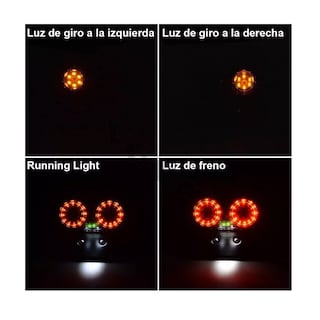 Foto 3 | Foto 3 | Stop Porta Placa Direccionale Led para Moto Eo Safe Imports Esi-11512 Negro