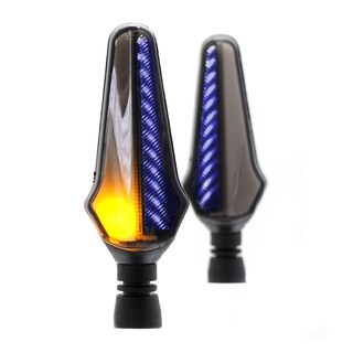 Foto 5 | Foto 5 | Direccionales para Moto Rasen RS-DIR-0035Y-BU Luz color Azul y Amarillo Universal