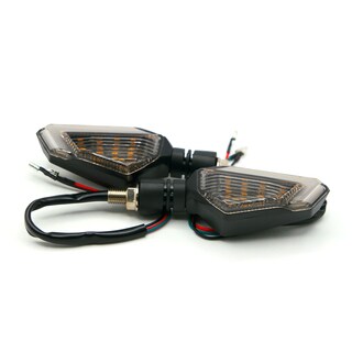 Foto 5 | Foto 5 | Direccionales para Moto Rasen Universal Led Bi-color Amarillo/Blanco Secuencial