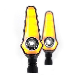 Foto 1 | Foto 1 | Direccionales para Moto Rasen RS-DIR-0056Y-W Luz color Amarillo y Blanco Universal