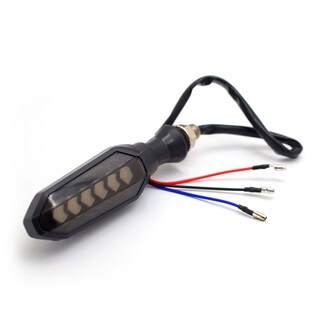 Foto 3 | Foto 3 | Direccionales para Moto Rasen Universal Luz color Azul y Blanco