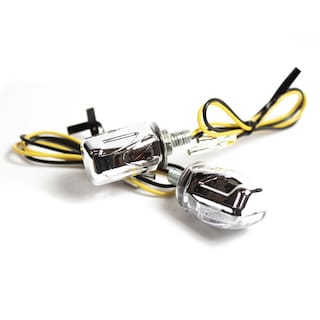 Foto 2 | Foto 2 | Direccionales Trarseras para Motocicleta Kinlley M1021 color Plata
