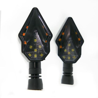 Foto 2 | Foto 2 | Direccional Led Secuencial Tipo Diamante Universal Para Motocicleta