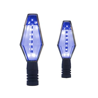 Foto 1 | Foto 1 | Direccionales Led Secuencial Rasen RS-DIR-0051 Azules Tipo Rectangular Universal