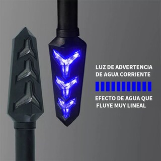 Foto 3 | Foto 3 | Par Direcciónales Led para Motocicleta Secuencial Doble Función Eo Safe Imports Esi-10217 Multicolor