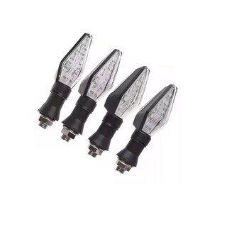 Foto 1 | Foto 1 | Kit 4pz Direccionales Led Moto Motocicleta Doble Funcion Eo Safe Imports Esi-10214 Negro