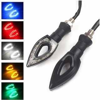 Foto 2 | Foto 2 | Luces Led Direccionales para Moto Eo Safe Imports ESI-10219 Rojo 2 Piezas