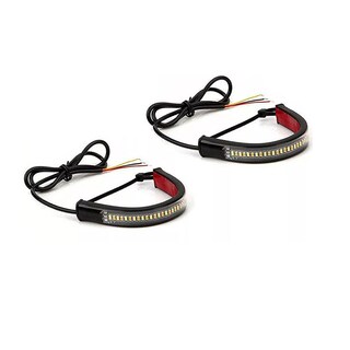 Foto 1 | Foto 1 | Par 2 Tira De Led Moto Secuecial Direccionales Eo Safe Imports Eosi-10275 Amarillo