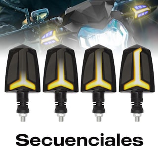 Foto 3 | Foto 3 | Direccionales Led Para Motocicleta Kinlley Universal Negro