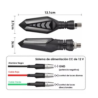 Foto 3 | Foto 3 | 4pcs Luces Led Direccionales Eo Safe Imports Esi-15538 Roja