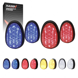 Foto 1 | Foto 1 | Par De Direccionales Led Tipo Tortuga Universal Para Motocicleta