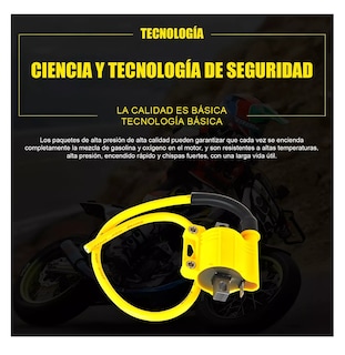 Foto 5 | Foto 5 | Bobina de Encendido Racing para Motocicleta Motores 4t/2t Amarillo