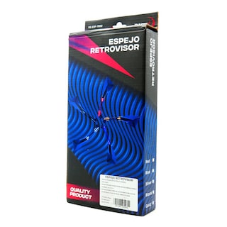 Foto 7 | Foto 7 | Espejo Deportivo Con Vidrio Azul Tipo Rebanada Universal Para Motocicleta