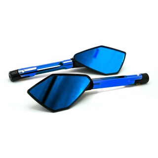 Foto 3 | Foto 3 | Espejo Deportivo Con Vidrio Azul Tipo Pentagonal Universal Para Motocicleta