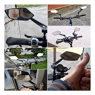 Foto 2 | Foto 2 | Espejos Para Bicicleta Scooter O Motocicleta Eo Safe Imports Esi-17315 Negro