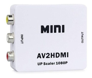 Foto 3 | Foto 3 | Adaptador Mini Rca a Hdmi color Blanco