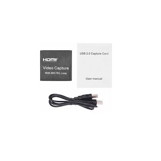 Foto 5 | Foto 5 | Tarjeta De Captura Hdmi Full Hd 1080p 60fps De Audio Y Vídeo, Negro