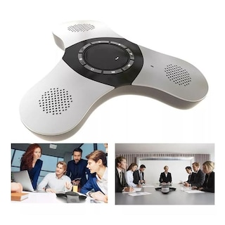 Foto 2 | Foto 2 | Altavoz Bluetooth Conferencias Hot Shot Mxkty-001 Plateado 1 Pieza