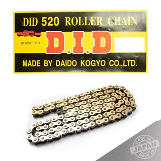 Foto 2 | Foto 2 | Cadena para Motocicleta DID 520x116L color Dorado