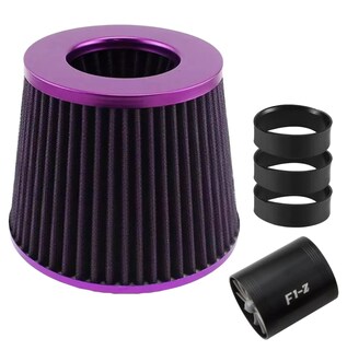 Foto 1 | Foto 1 | Filtro De Alto Flujo Universal Y Tornado Turbina Para Auto Morado