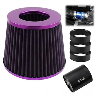 Foto 3 | Foto 3 | Filtro De Alto Flujo Universal Y Tornado Turbina Para Auto Morado