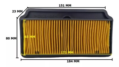 Foto 2 | Foto 2 | Filtro De Aire Yamaha Crypton T 110 Modelo Nuevo 2012-2019