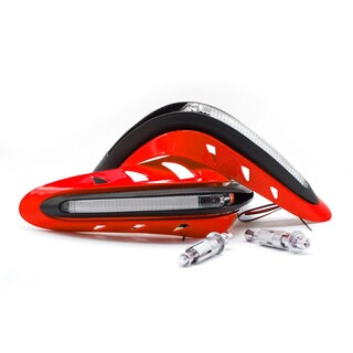 Foto 1 | Foto 1 | Protector De Puños Con Luz Led Secuencial Amarilla Para Motocicleta