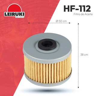 Foto 2 | Foto 2 | Filtro Aceite Hf-112 Moto Honda Xr400 Kx450f Polaris500 Leiruki