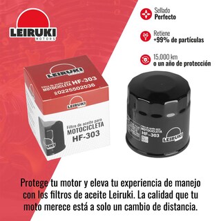 Foto 3 | Foto 3 | Filtro De Aceite Hf-303 Moto Kawasaki Honda Yamaha Leiruki
