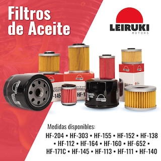 Foto 4 | Foto 4 | Filtro De Aceite Hf-303 Moto Kawasaki Honda Yamaha Leiruki