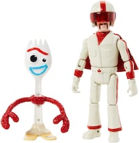 Figuras Mattel Duke Caboom y Forky-Venta Internacional