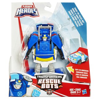 Foto 3 | Foto 3 | Figura de Acción Playskool Heroes Transformers Rescue Bots Chase the Police-Bot Figure - Venta Internacional