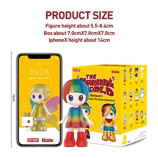 Foto 6 | Foto 6 | Figura De Acción Pop Mart The Wonderful World Series - Venta Internacional