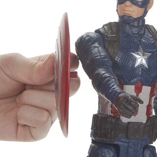 Foto 5 | Foto 5 | Figura de Acción Avengers Marvel Endgame Titan Hero Captain América - Venta Internacional