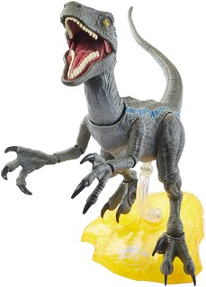 Foto 4 | Foto 4 | Figura De Acción Jurassic World Velociraptor Blue 6 Con Soporte - Venta Internacional.
