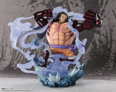 Foto 3 | Foto 3 | Figura De Acción Monkey D Luffy De Tamashii Nations One Piece Gear4 - Venta Internacional.