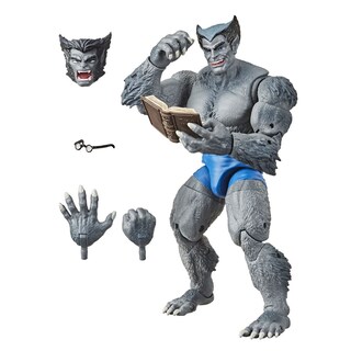 Foto 2 | Foto 2 | Figura de Marvel Legends X- Men Retro Bestia Hasbro color Gris