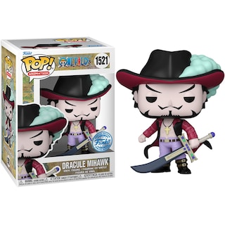 Foto 3 | Foto 3 | Figura de Vinilo Funko One Piece Dracule Mihawk Pop 10 9 Cm 1521 - Venta Internacional