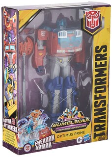 Foto 5 | Foto 5 | Figura de Acción Transformers Bumblebee Cyberverse Optimus Prime - Venta Internacional