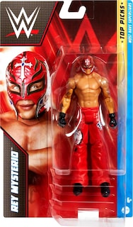Foto 2 | Foto 2 | Figura de Acción Mattel Rey Mysterio Top Picks de 6 Pulgadas - Venta Internacional
