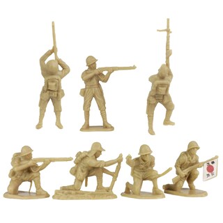 Foto 3 | Foto 3 | Plastic Army Men Bmc De La Segunda Guerra Mundial 30 Soldados Imperiales Japoneses 1:32 - Venta Internacional