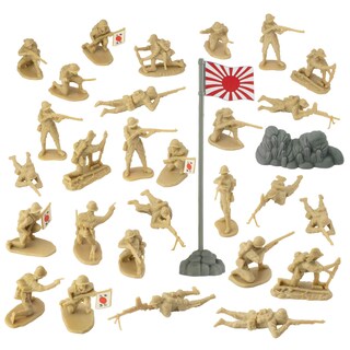 Foto 4 | Foto 4 | Plastic Army Men Bmc De La Segunda Guerra Mundial 30 Soldados Imperiales Japoneses 1:32 - Venta Internacional