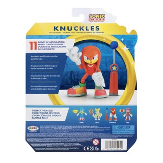 Foto 5 | Foto 5 | Figura de Acción Sonic The Hedgehog Modern Knuckles con Checkpoint - Venta Internacional