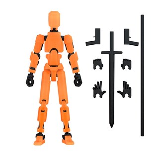 Foto 1 | Foto 1 | Figura de Acción MerryXD Titan 13 Dummy Juguete Impreso en 3D - Venta Internacional