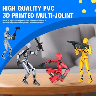 Foto 4 | Foto 4 | Figura de Acción MerryXD Titan 13 Dummy Juguete Impreso en 3D - Venta Internacional